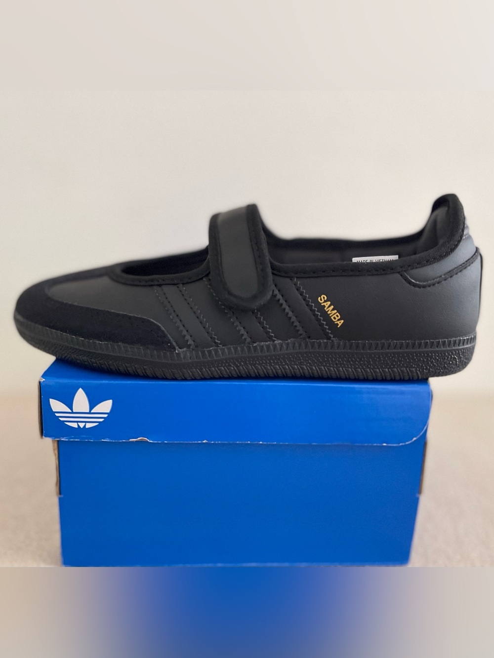 Size 6 -  adidas Originals Samba Jane W Black LA0968 Women’s BRAND NEW